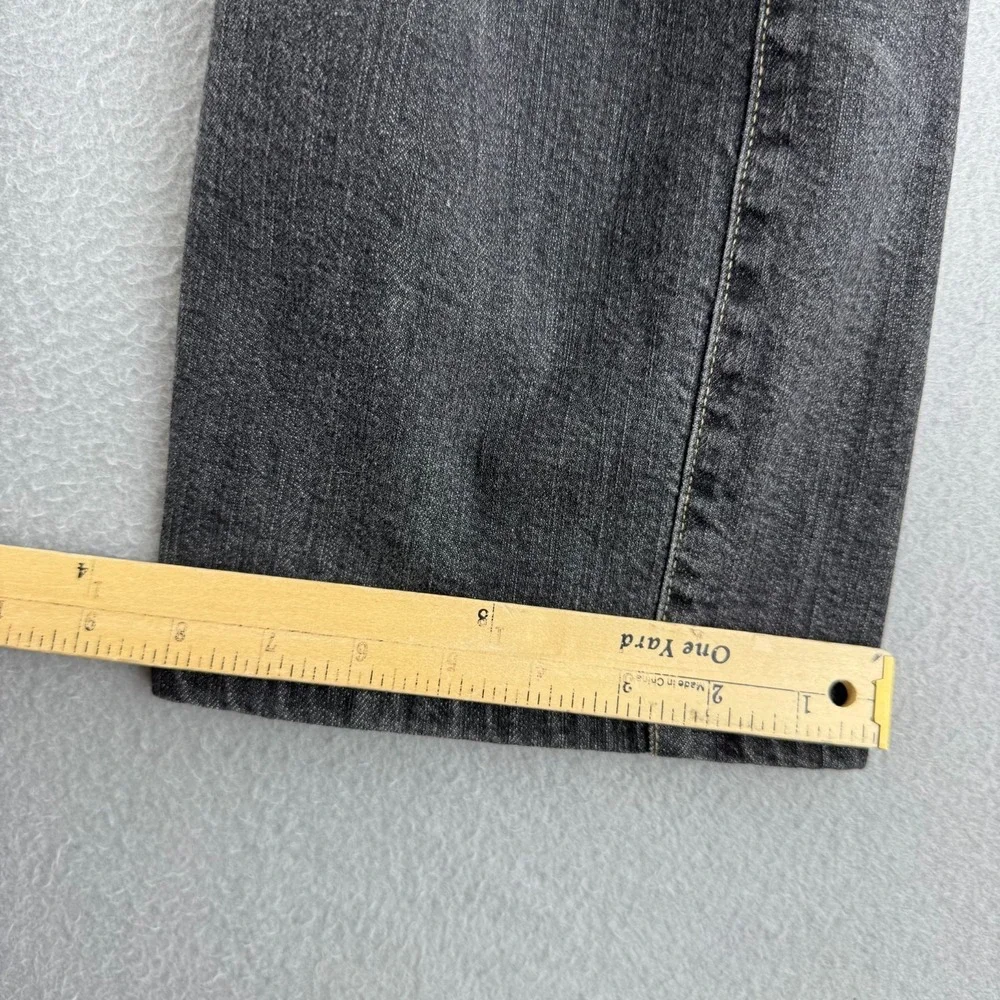 Ermenegildo Zegna Jeans Mens 34 (Fits 33x30) Gray‎ Denim Straight Leg Italy
